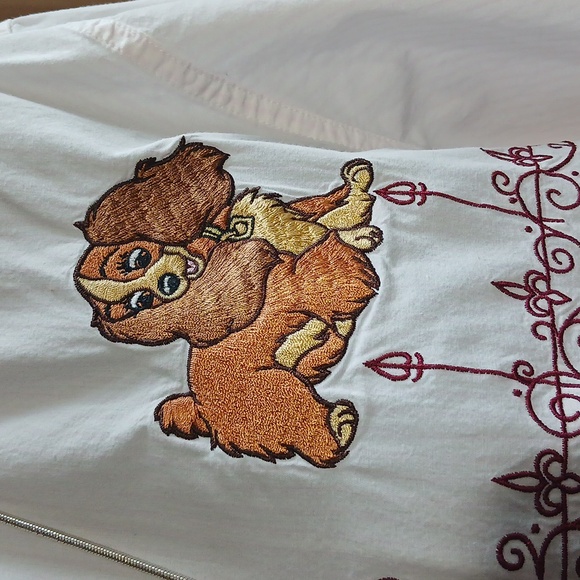 Vintage mbroidered White Button-Up Shirt - Picture 3 of 13